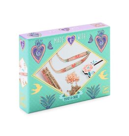 Djeco Miyuki and Hearts Loom Bracelet Craft Kit