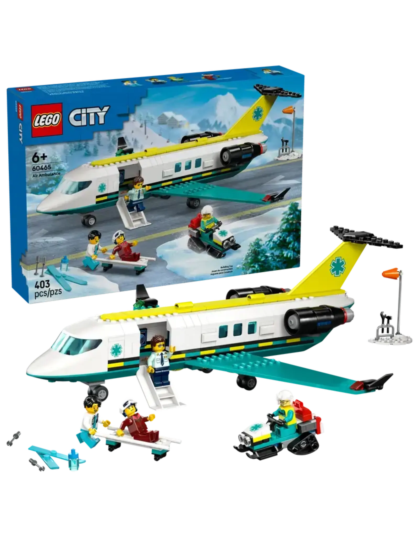 LEGO LEGO City Emergency Air Ambulance Airplane