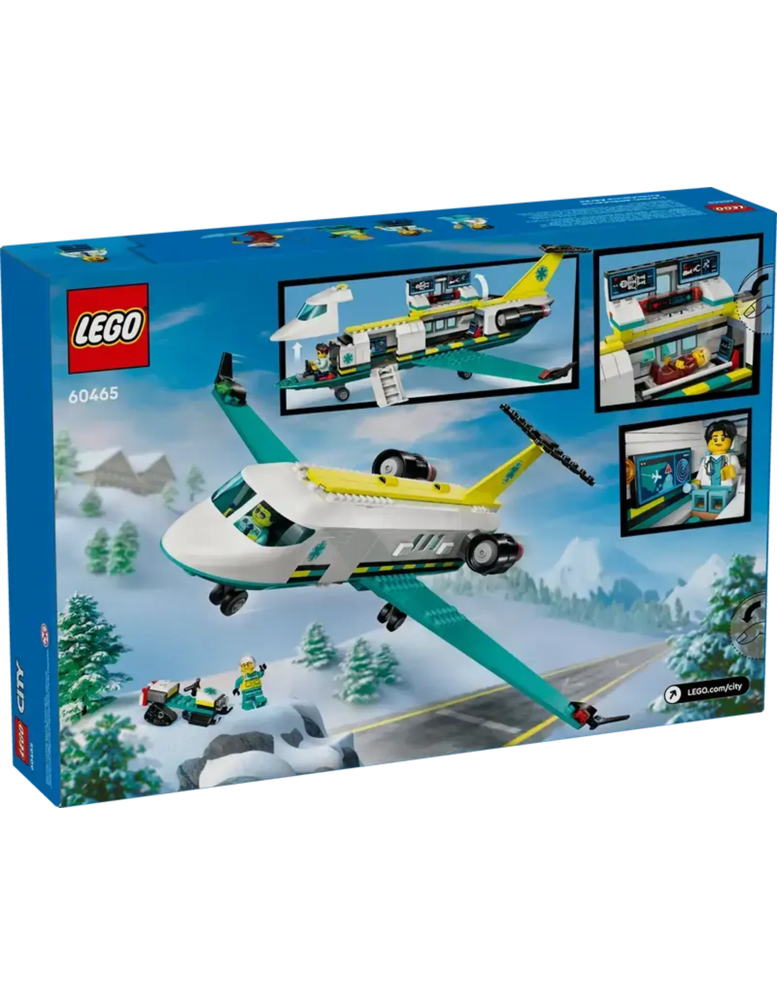 LEGO LEGO City Emergency Air Ambulance Airplane