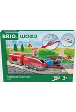 Brio Pull Back Train Set