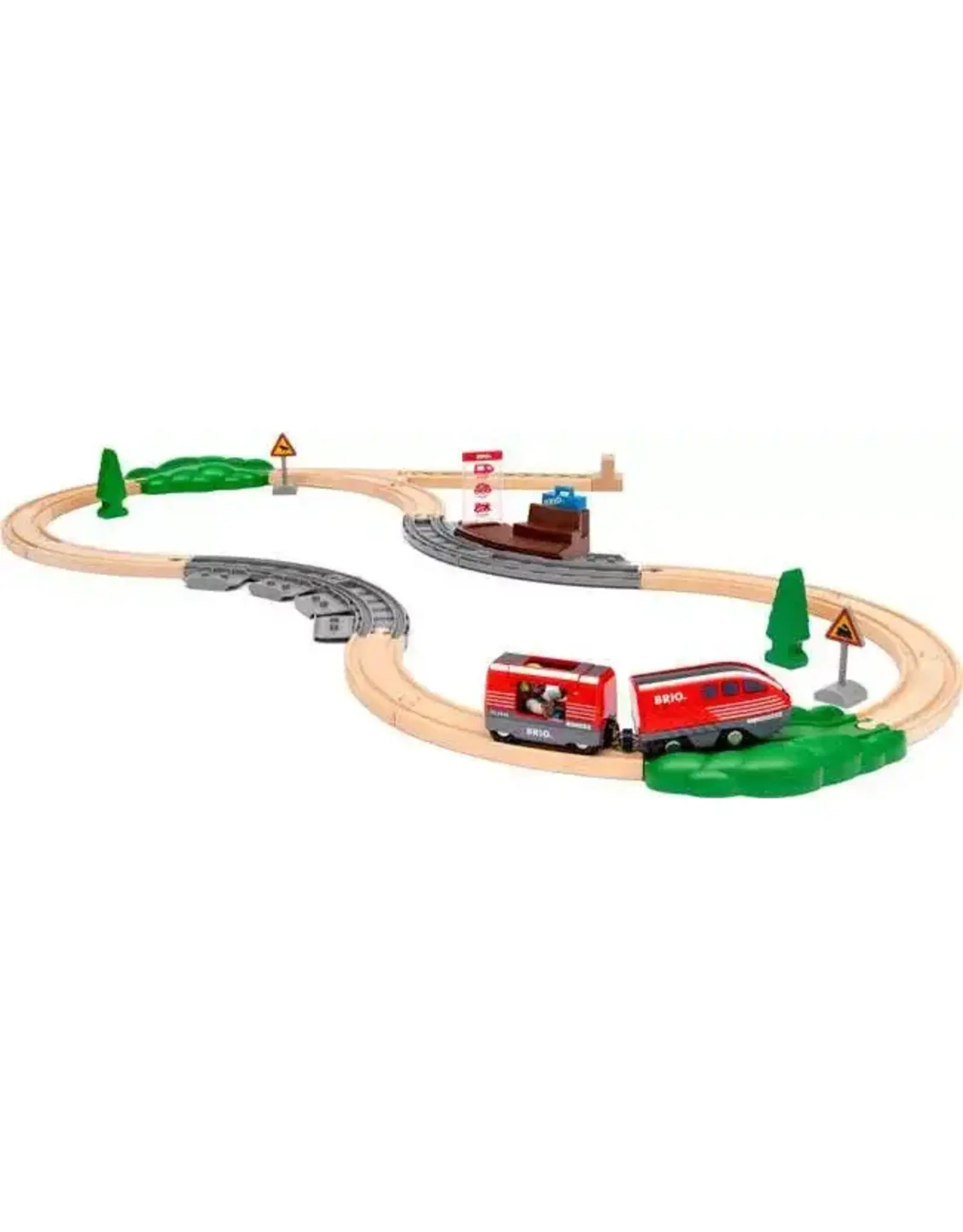 Brio Pull Back Train Set