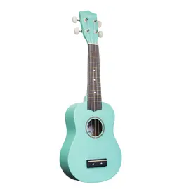 Amahi Penguin Tropical Light Blue Ukulele, Soprano