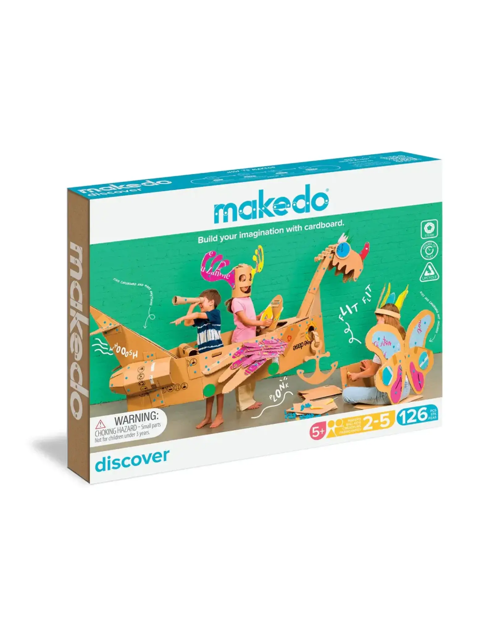 Makedo Makedo Discover Cardboard Construction Kit