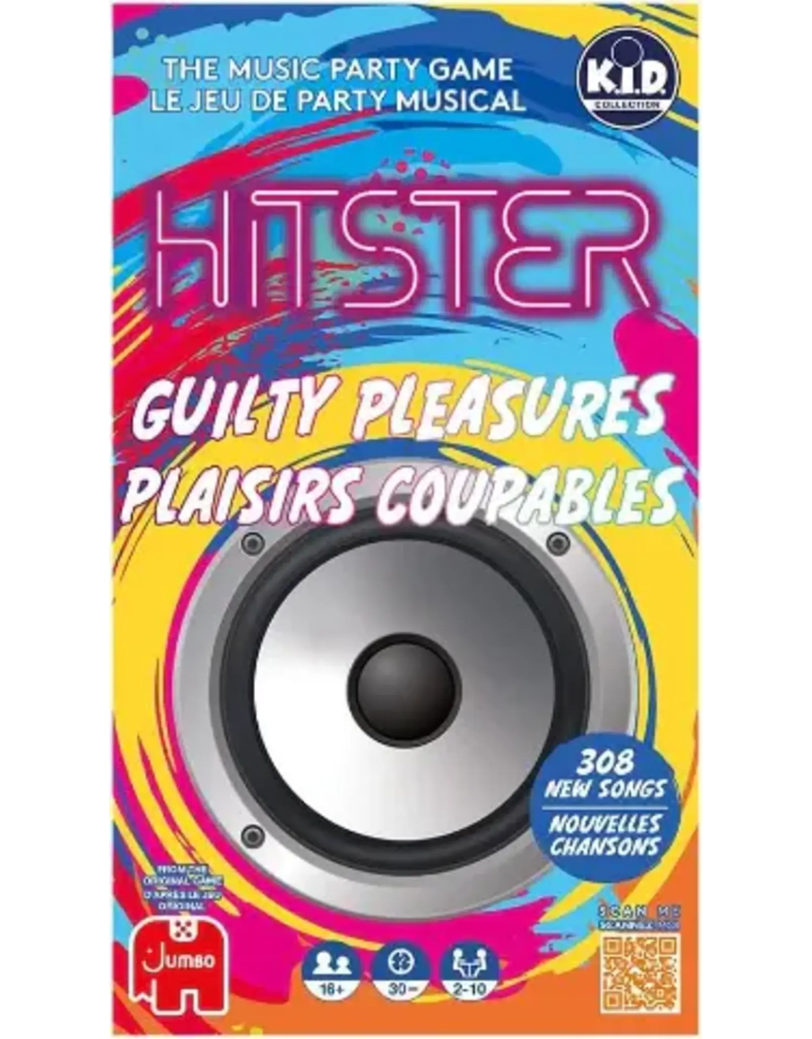 Galt Toys Hitster Guilty Pleasures The Music Party Game