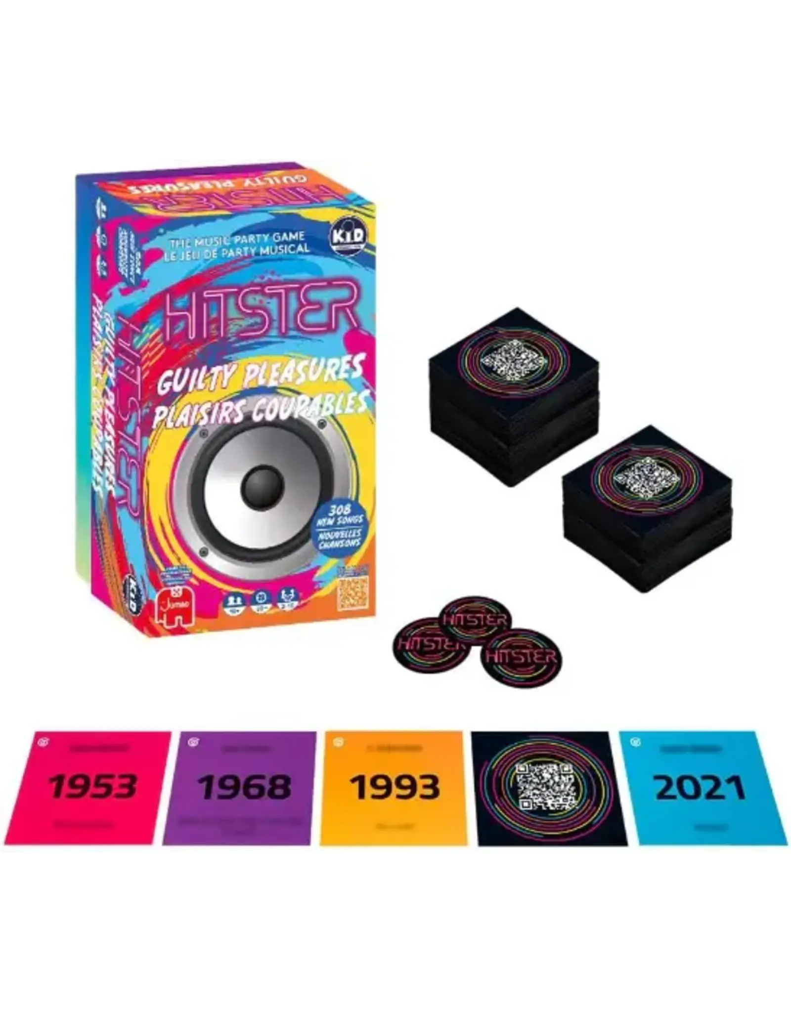 Galt Toys Hitster Guilty Pleasures The Music Party Game