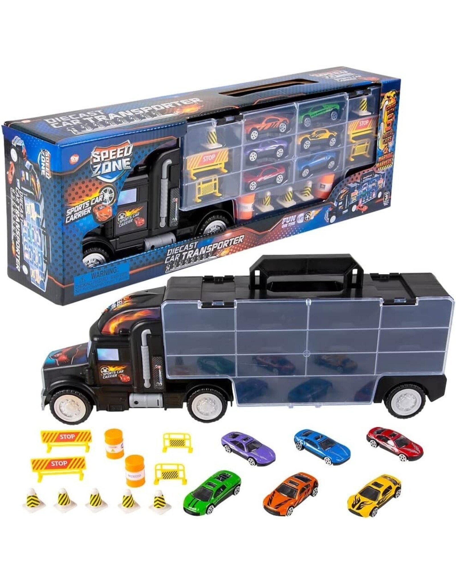 The Toy Network Diecast Car Transporter