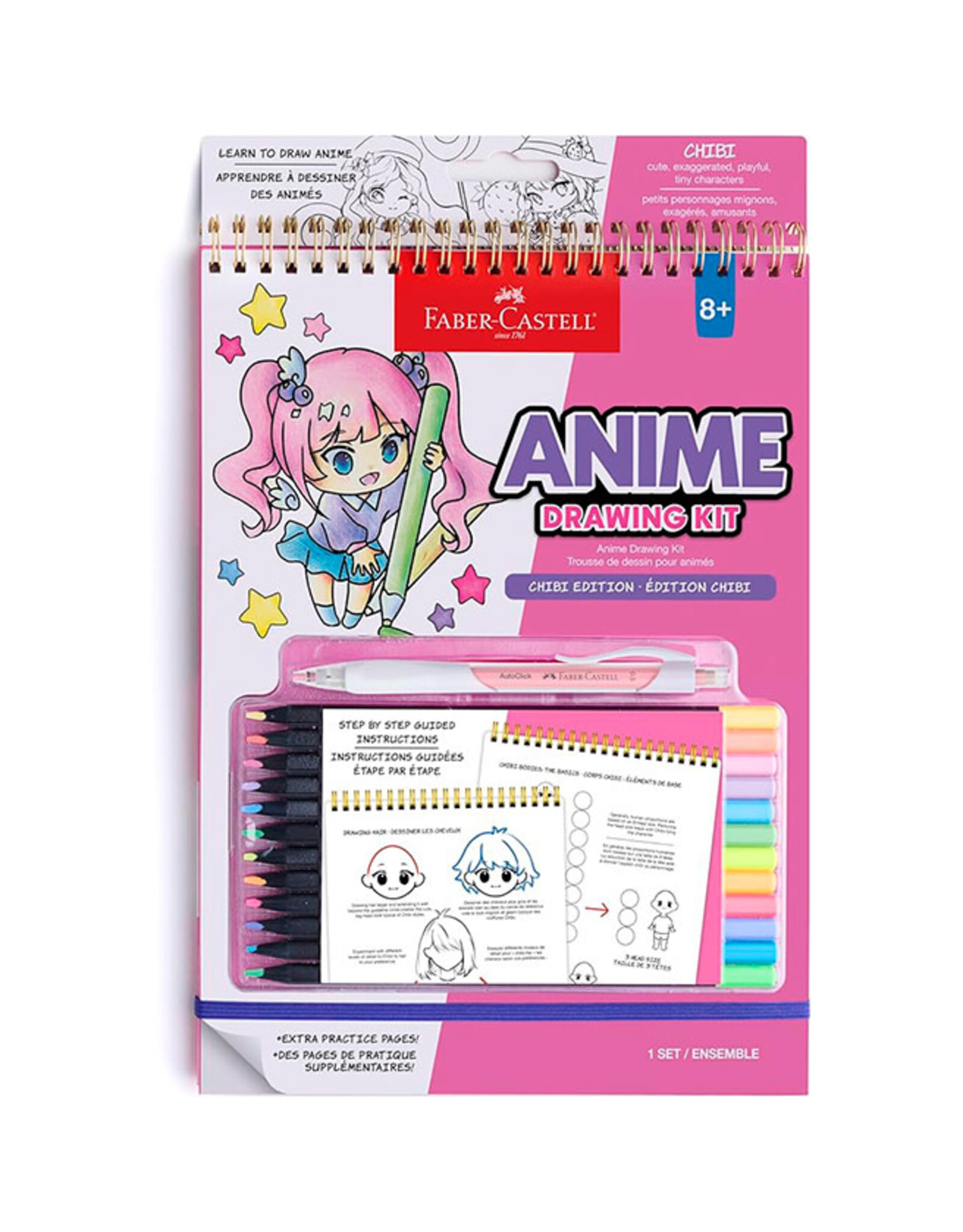Faber Castell Anime Drawing Kit Chibi Edition