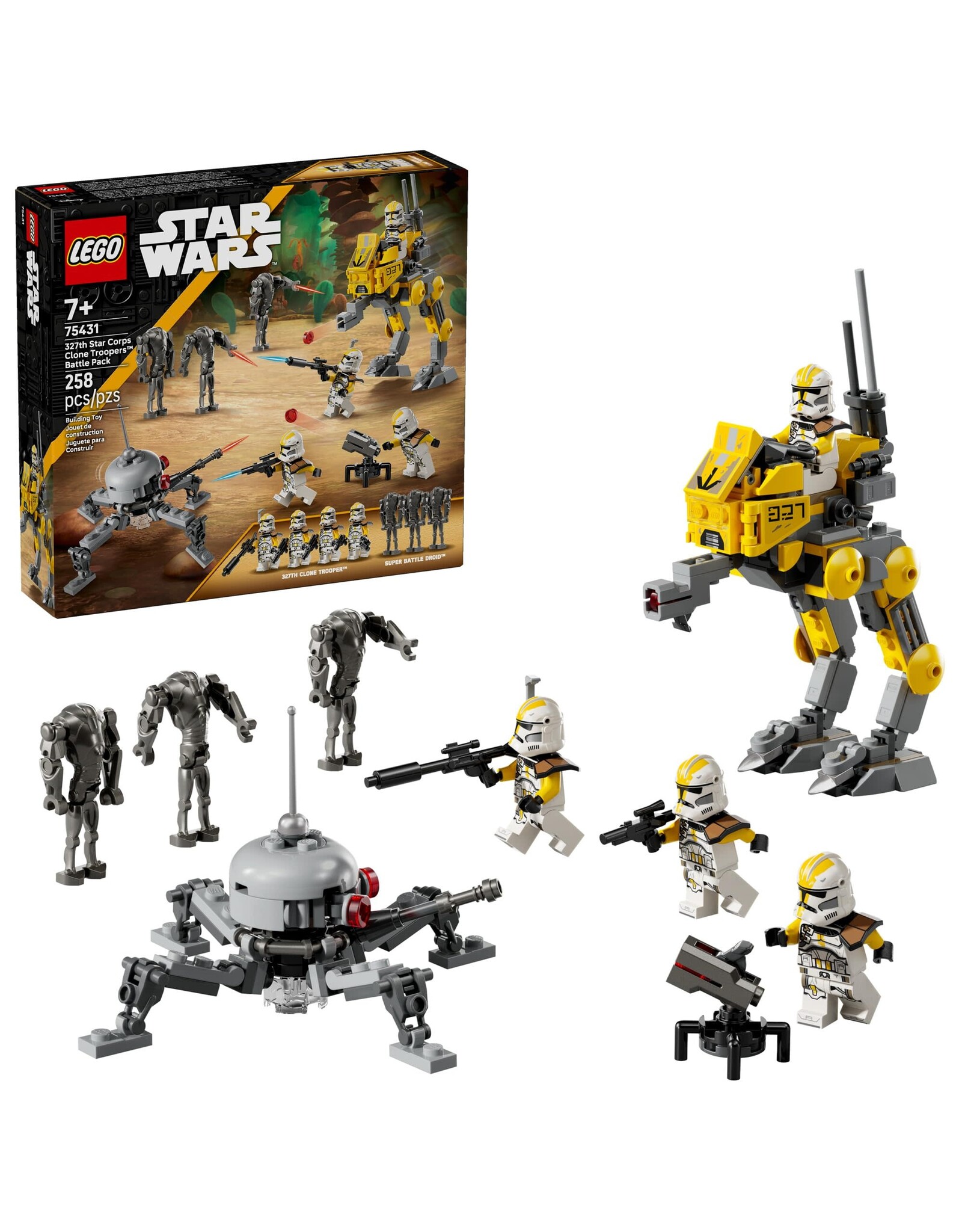 LEGO LEGO Star Wars  327th Star Corps Clone Troopers Battle Pack