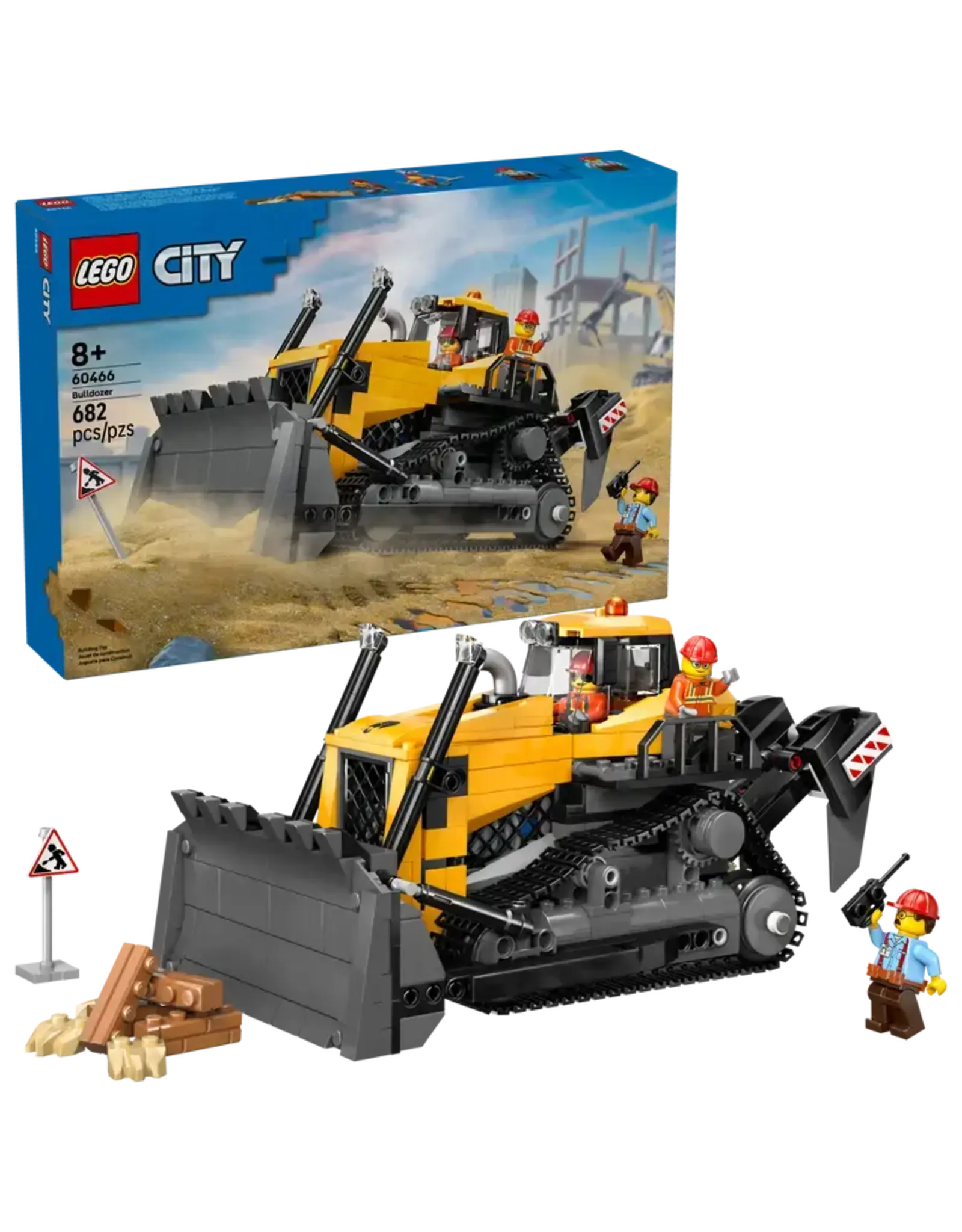 LEGO LEGO City Yellow Bulldozer