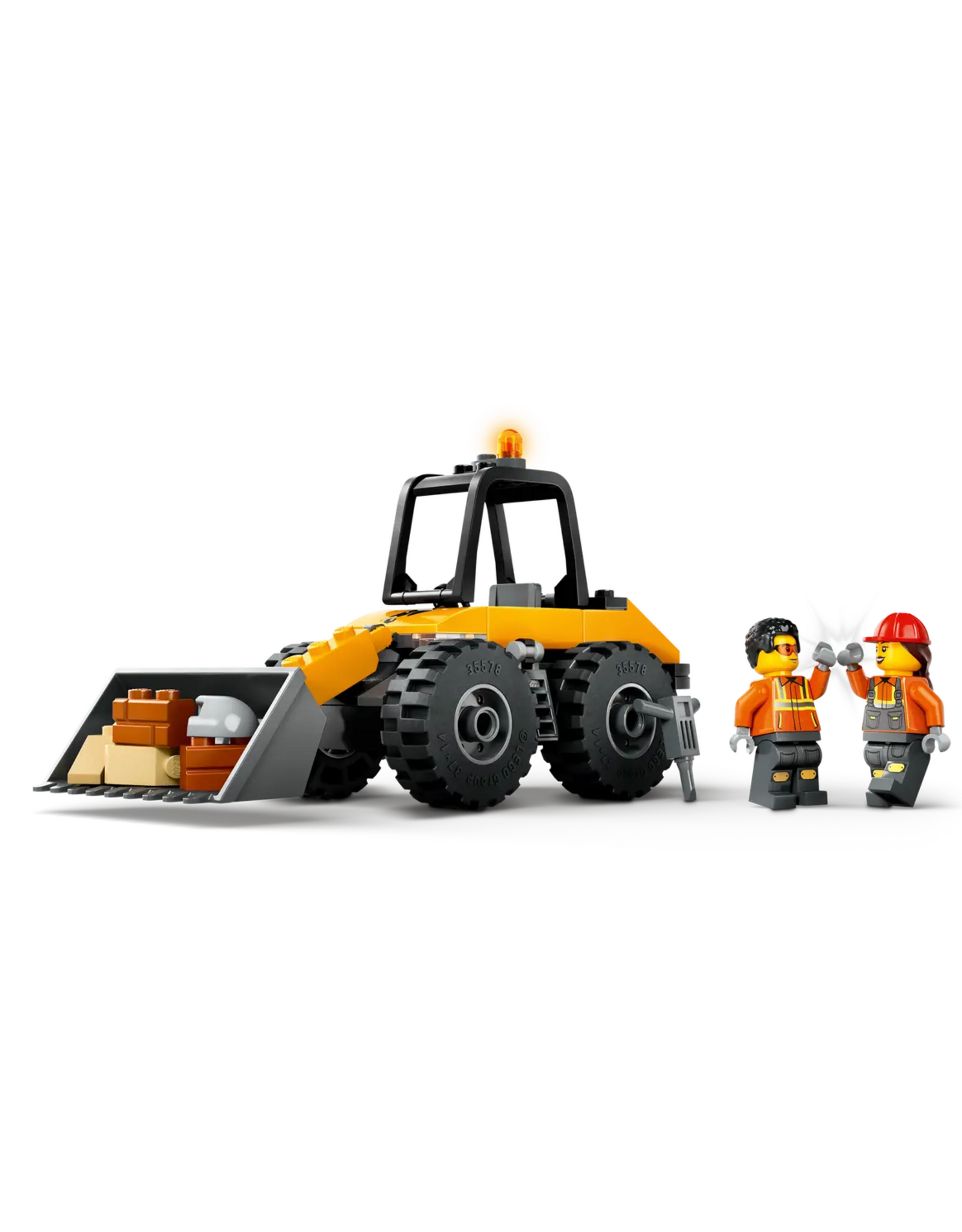 LEGO LEGO City Yellow Construction Wheel Loader