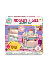 Bright Stripes Decorate-a-Cake Jewelry Box