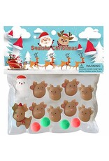 Zorbitz Taba-Zaba Squishy Santa with Reindeer 10 Piece