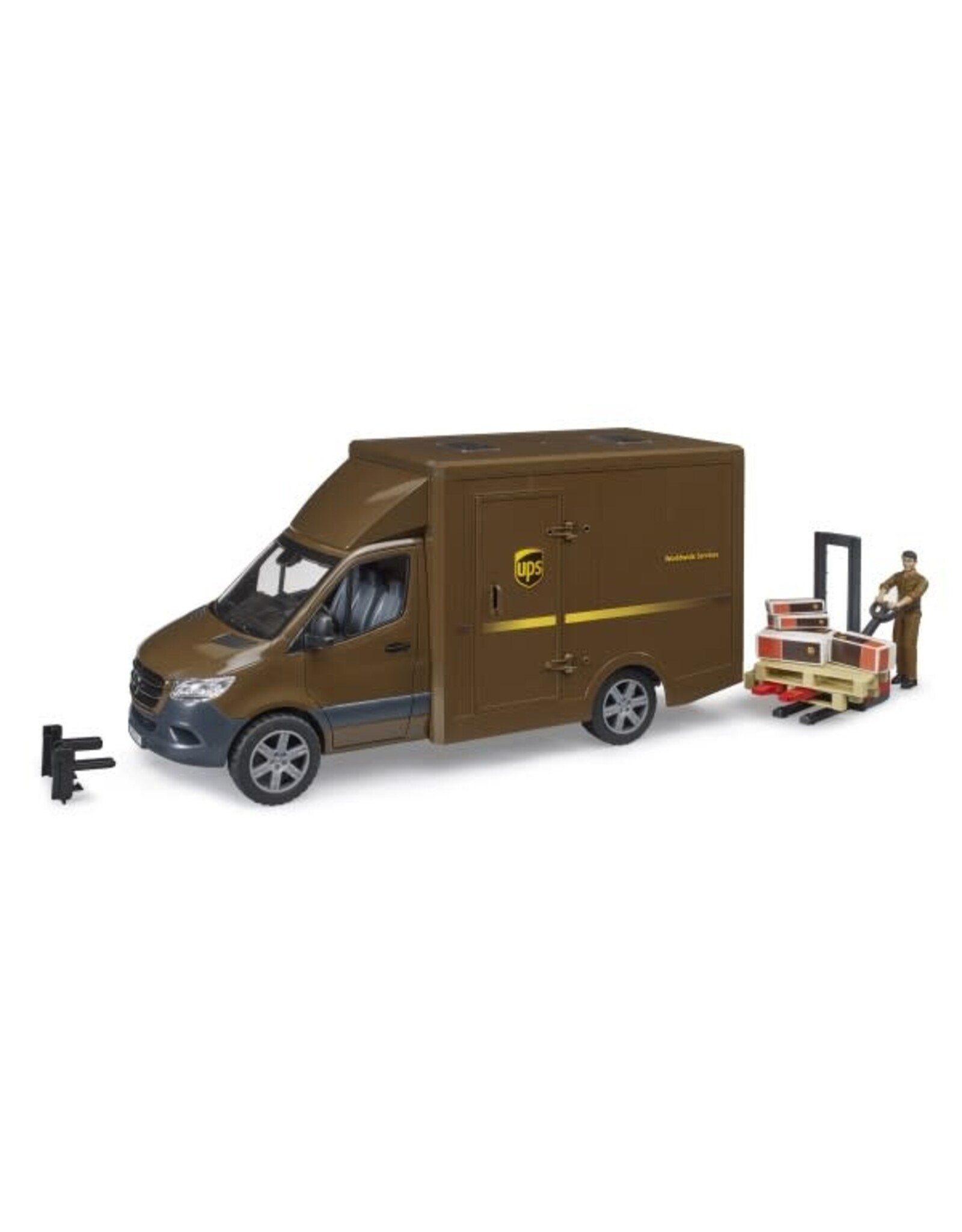 Bruder Toys America Inc MB Sprinter UPS w Driver and Accessories