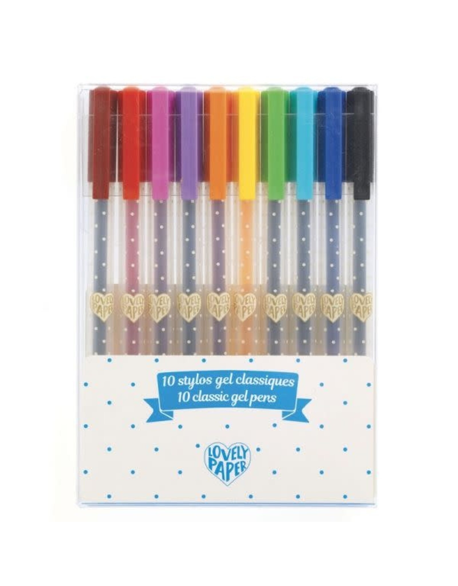 Djeco 10 Stylos Gel Classique