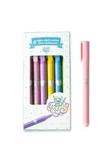 Djeco 6 Silver Outline Pens