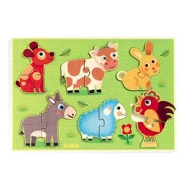Djeco Wooden Puzzle Coucou-cow 12 Pieces