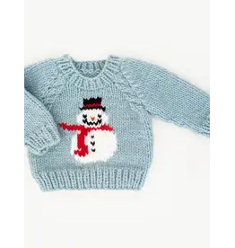 Huggalugs Frosty Snowman Surf Crew Neck Sweater Baby & Toddler 2-3T