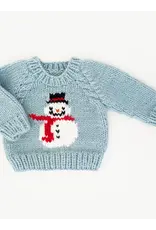Huggalugs Frosty Snowman Surf Crew Neck Sweater Baby & Toddler 3-4T