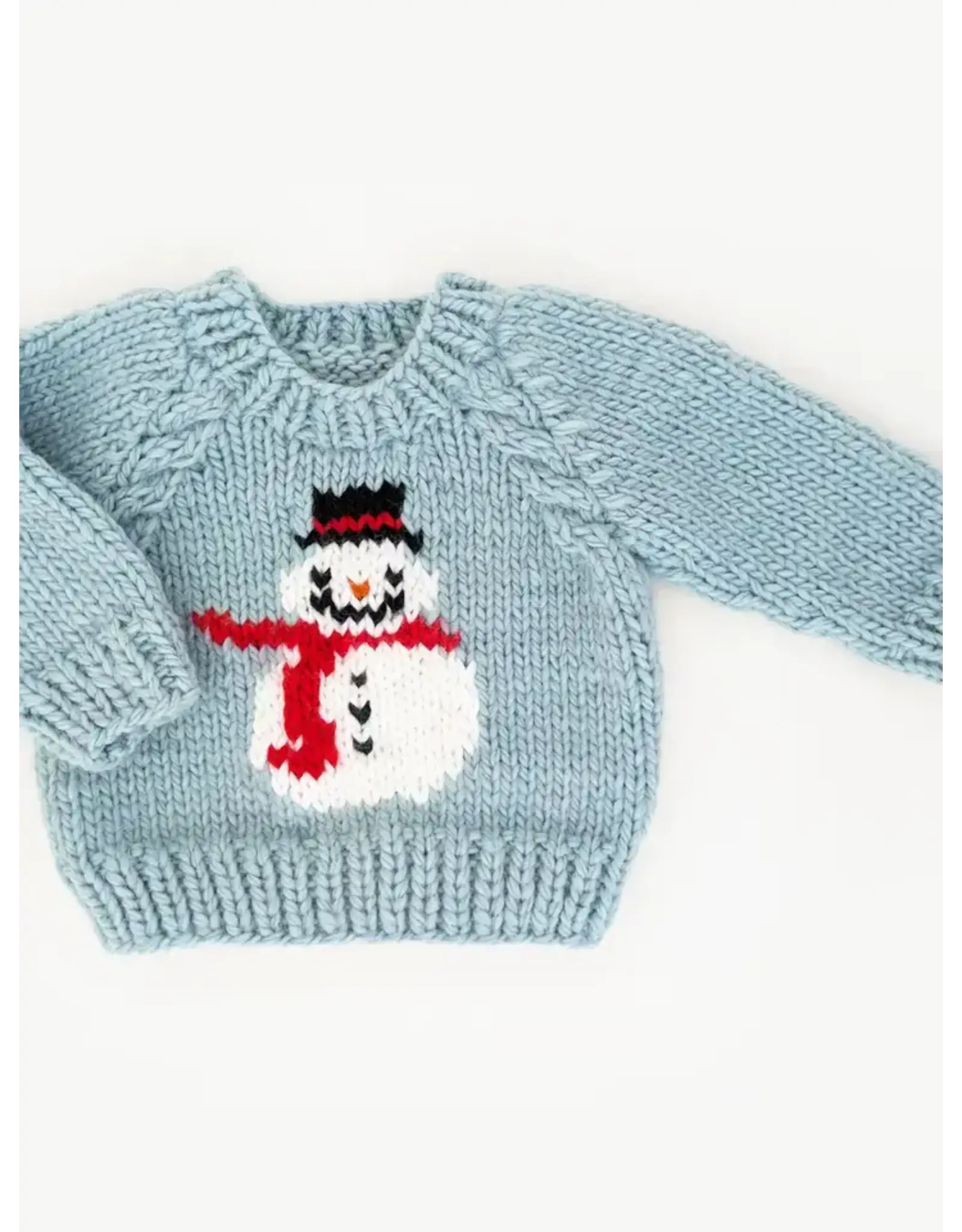 Huggalugs Frosty Snowman Surf Crew Neck Sweater Baby & Toddler 3-4T