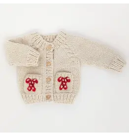 Huggalugs Candy Cane Cardigan Sweater Baby & Toddler 18-24months