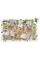 Djeco 100 Pieces Observation Puzzle Fortified Castle