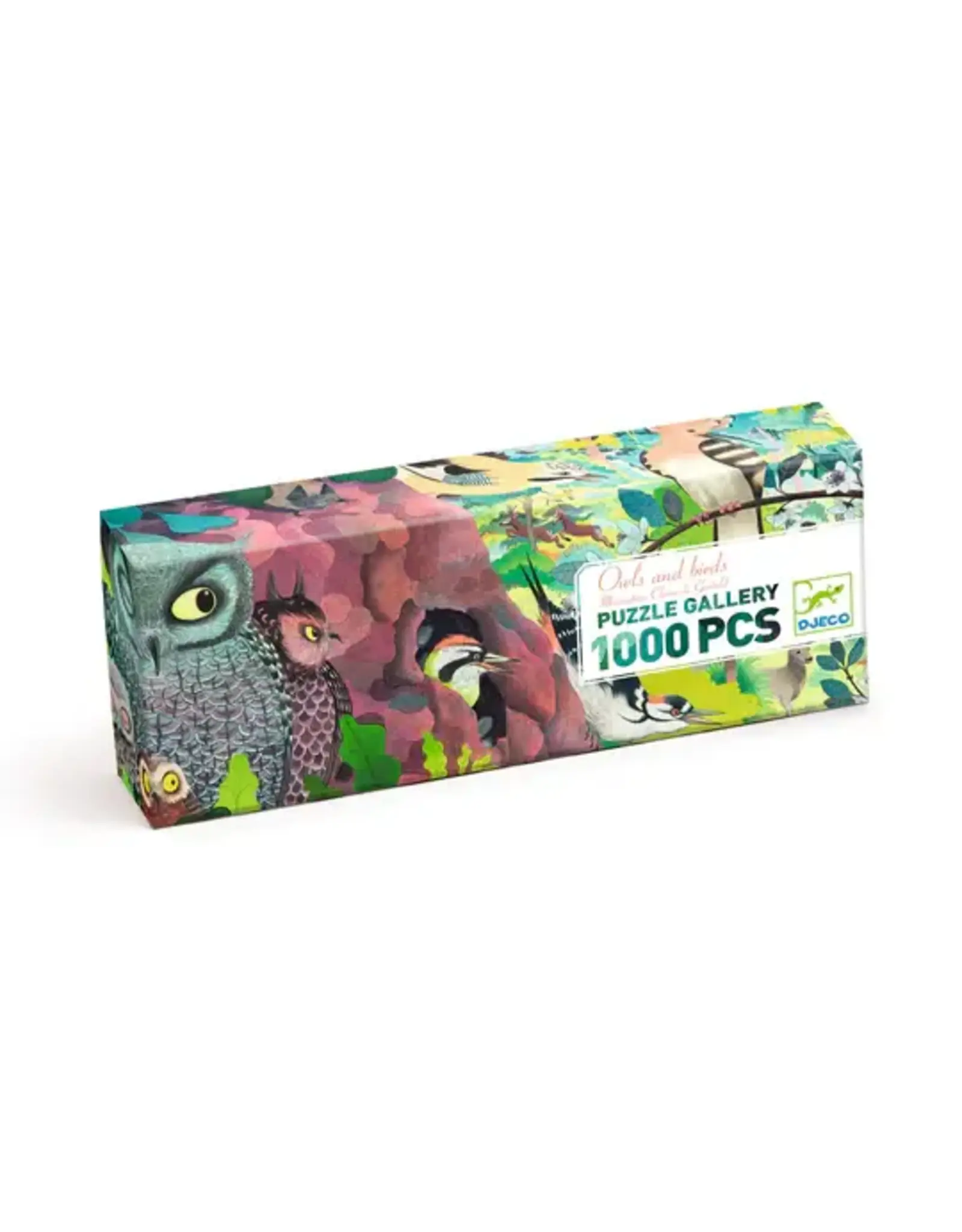 Djeco Gallery Puzzle Owls and Birds 1000 Pieces