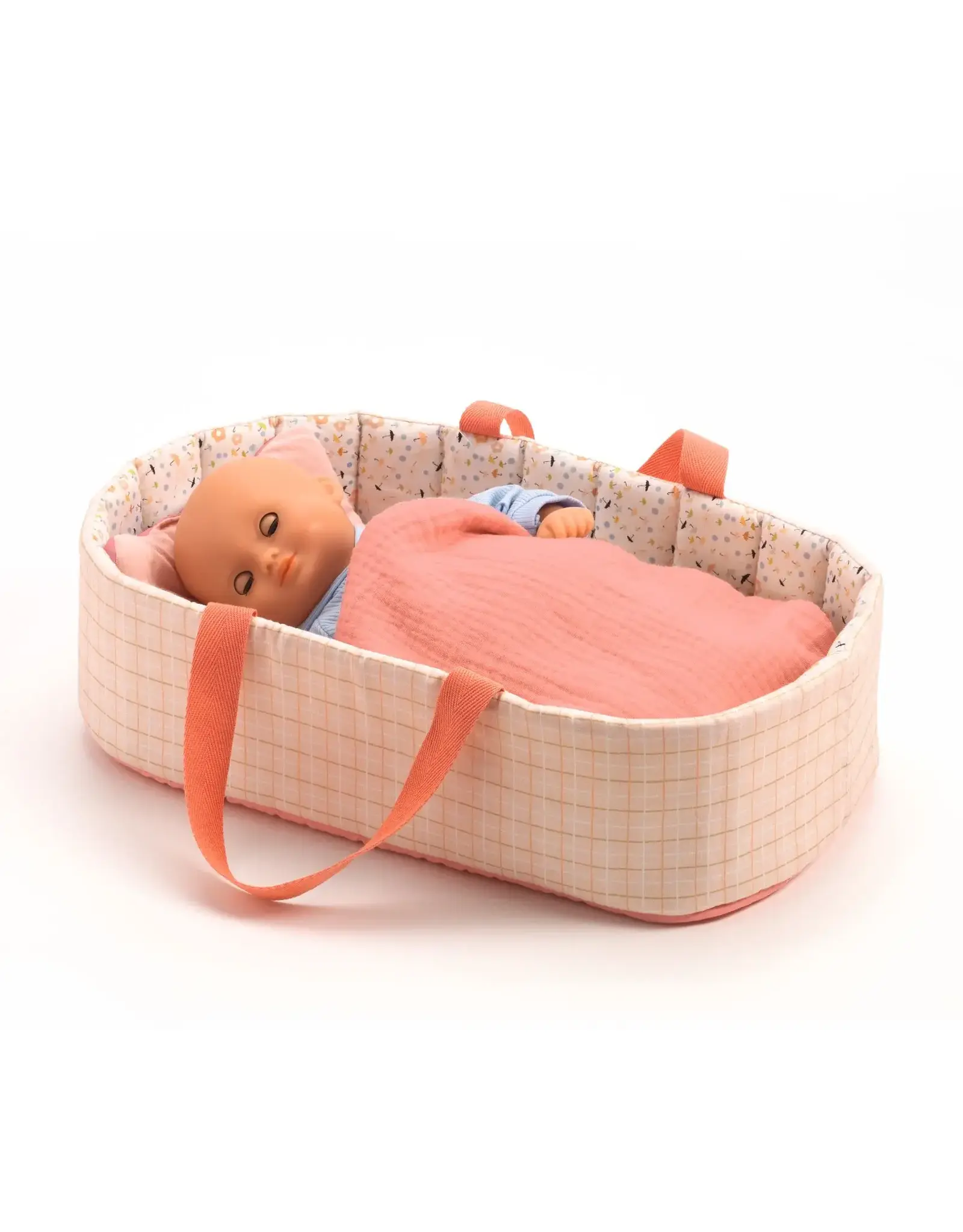 Djeco Bassinet Pink Lines