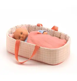 Djeco Bassinet Pink Lines