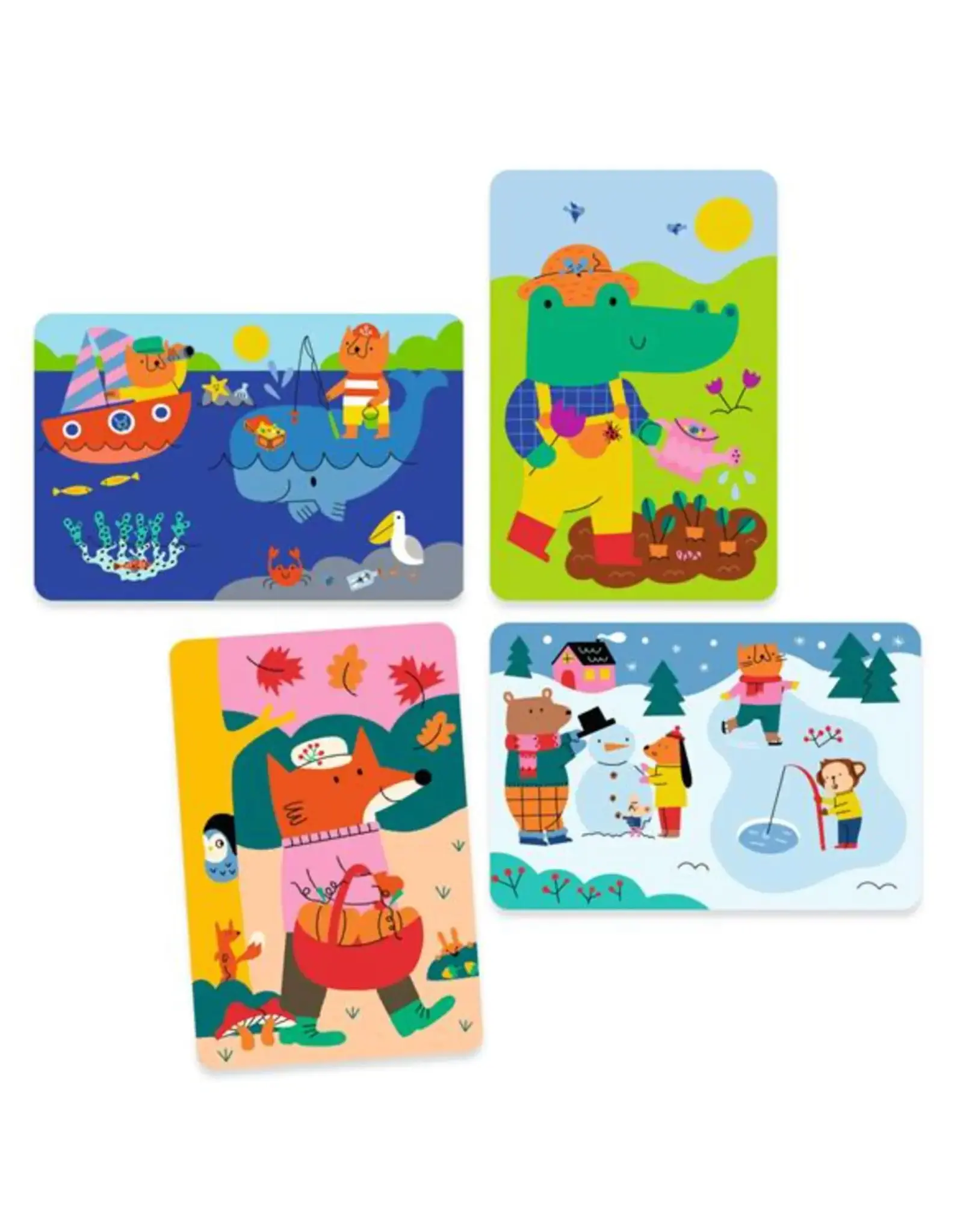 Djeco Magic Colouring 4 Seasons