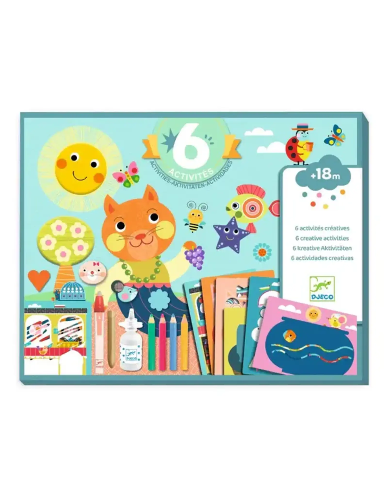 Djeco The Cat and his Pals Activity Kit