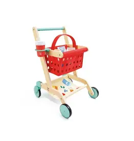 Hape Shopping Cart Little Shopper's Cart & Basket