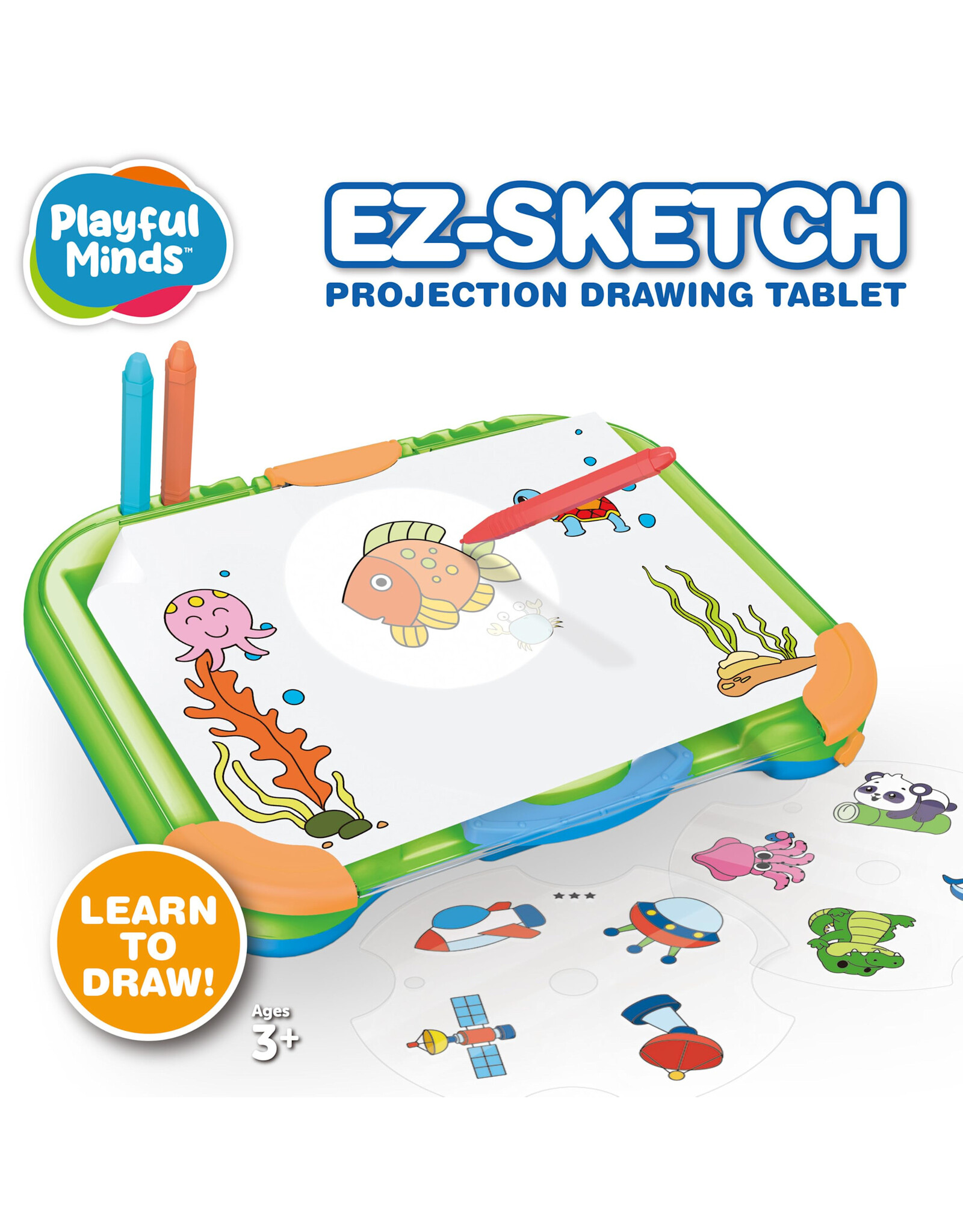 THiN AiR Brands Playful Minds Projection Drawing Board