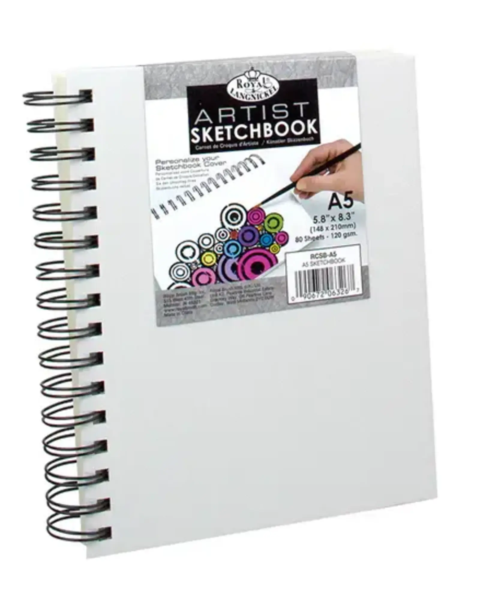 Royal & Langnickel Sketchbook Small Canvas Cover