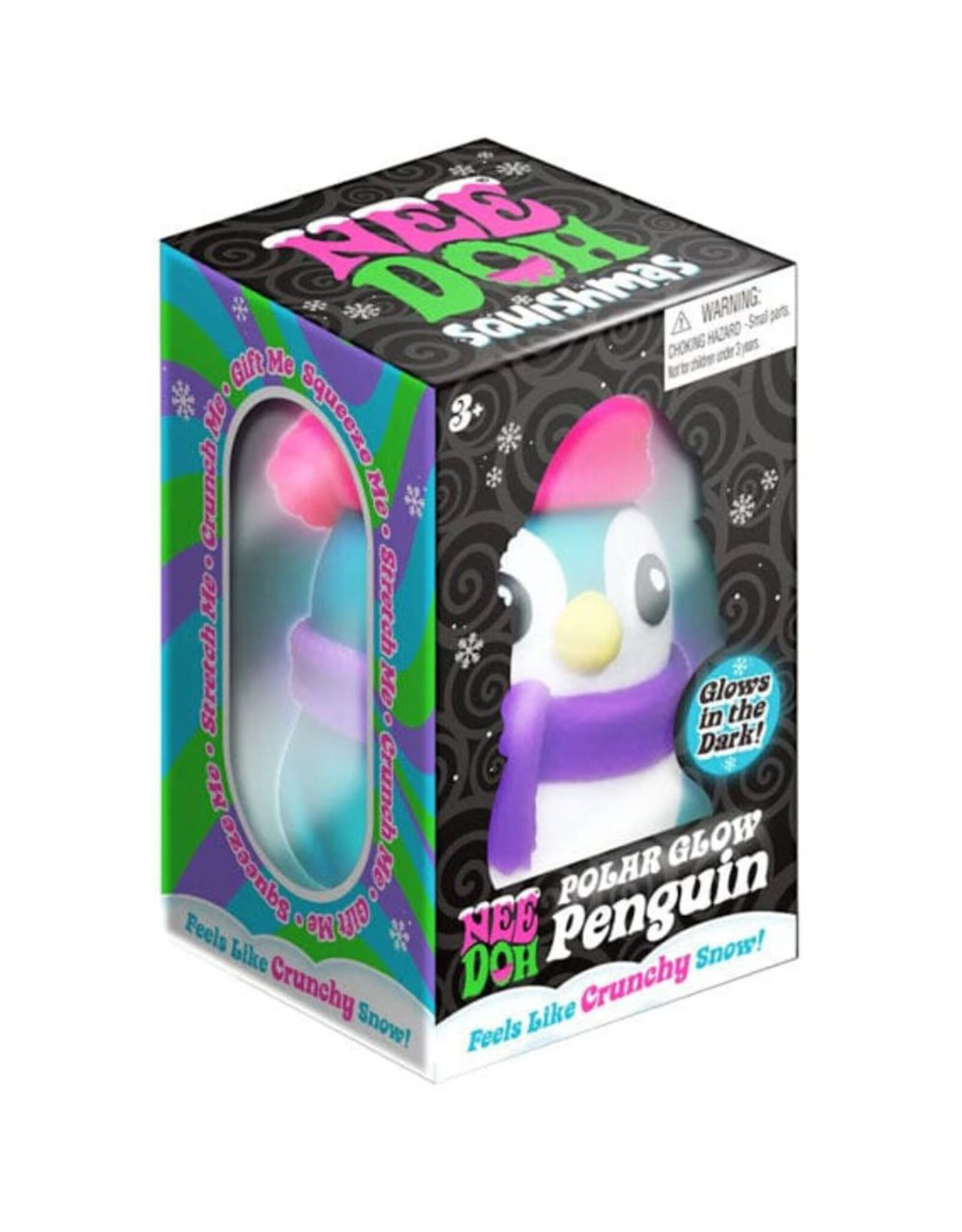 Nee Doh Needoh Polar Glow Penguin