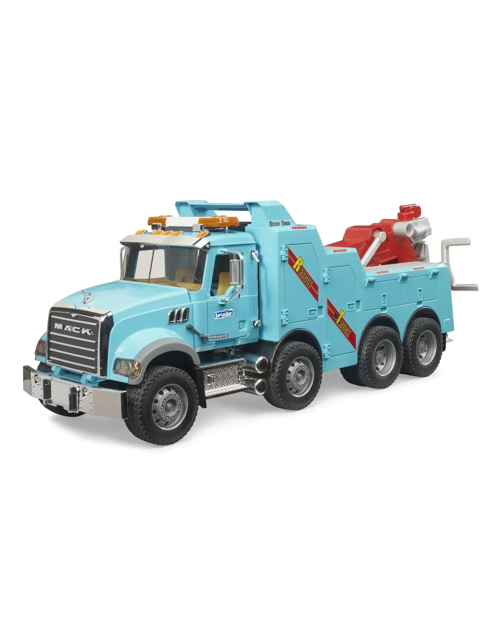 Bruder Toys America Inc MACK Granite Heavy Tow Truck with L&S