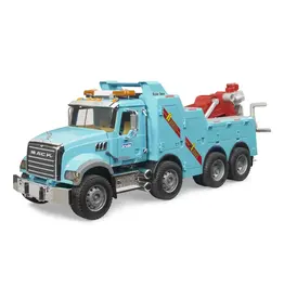 Bruder Toys America Inc MACK Granite Heavy Tow Truck with L&S