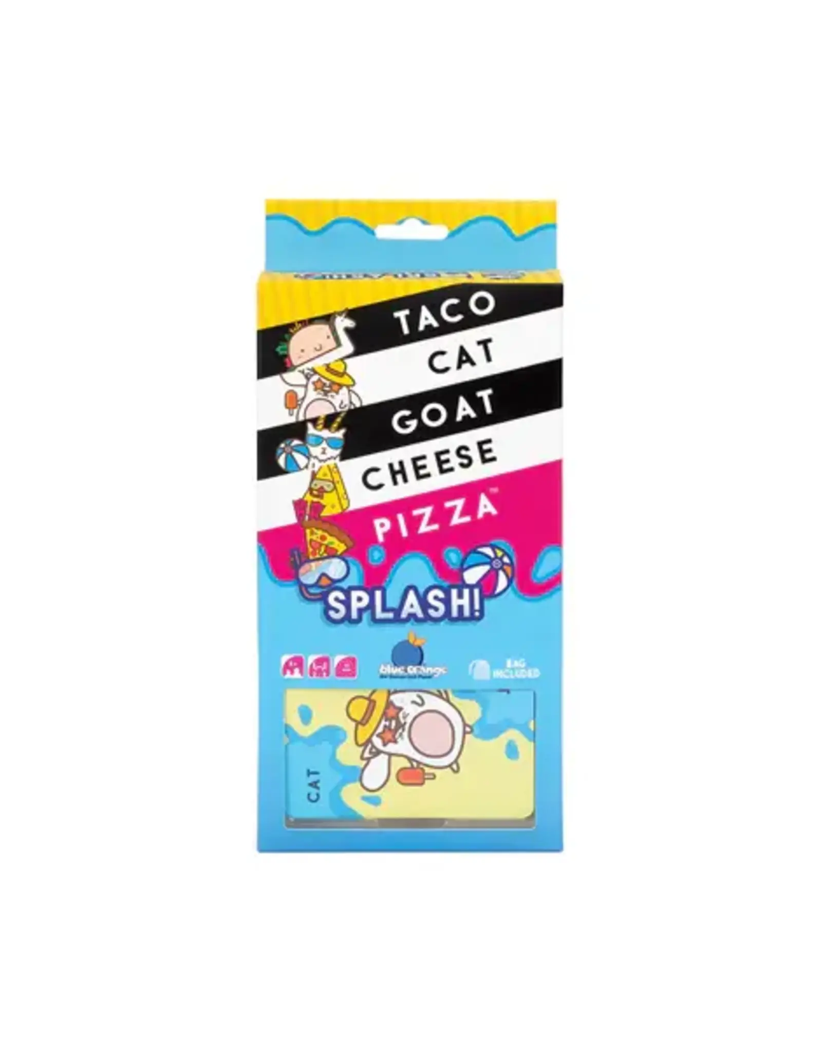 Blue Orange Taco Cat Goat Cheese Pizza SPLASH