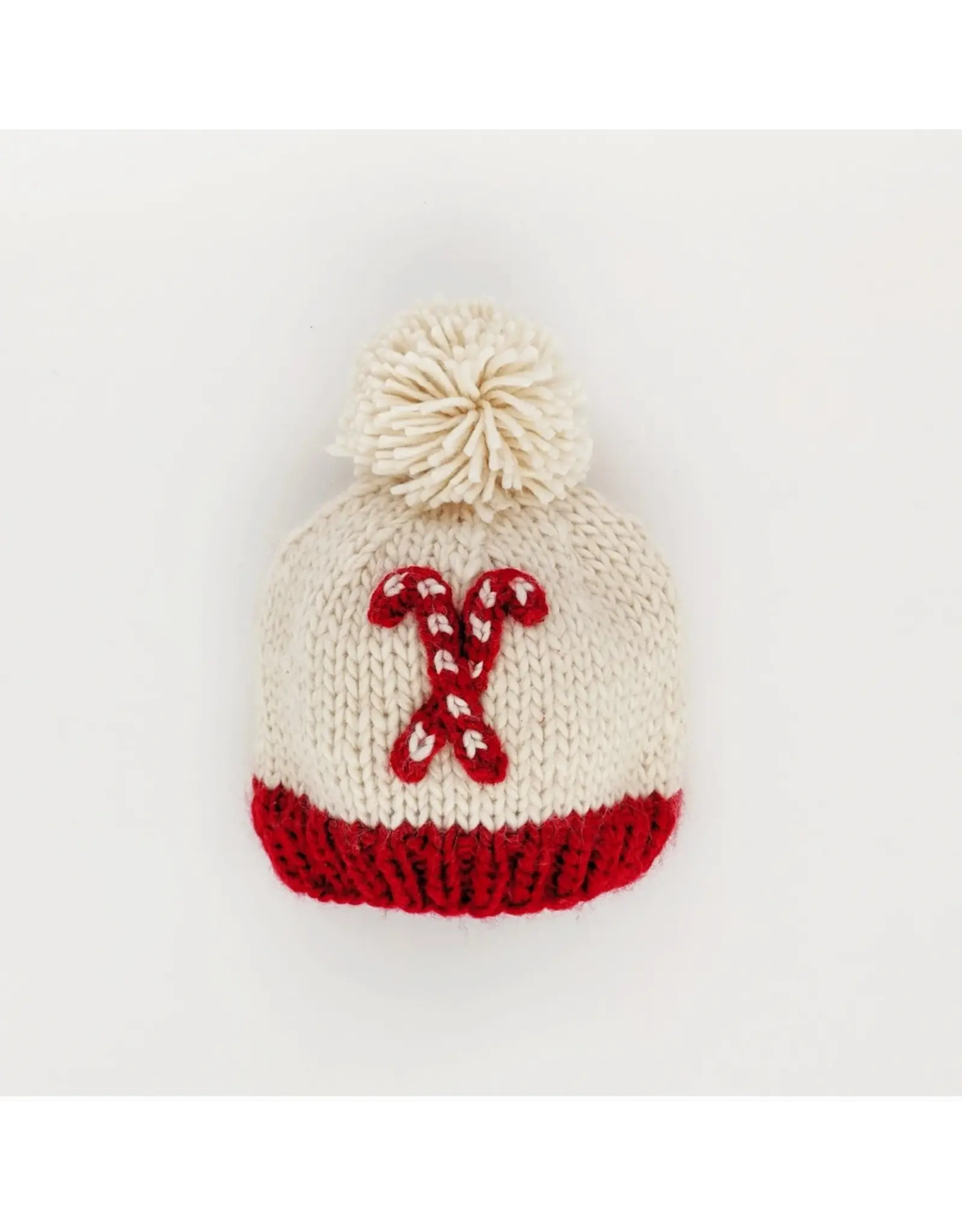 Huggalugs Candy Cane Beanie Hat Baby & Kids Large 2-6 years