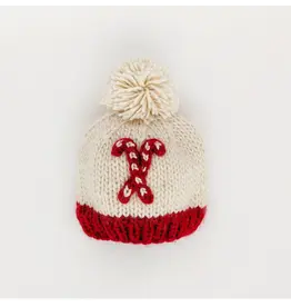 Huggalugs Candy Cane Beanie Hat Baby & Kids Large 2-6 years