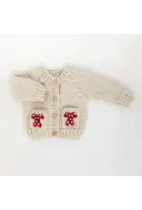 Huggalugs Candy Cane Cardigan Sweater Baby & Toddler 2-3T