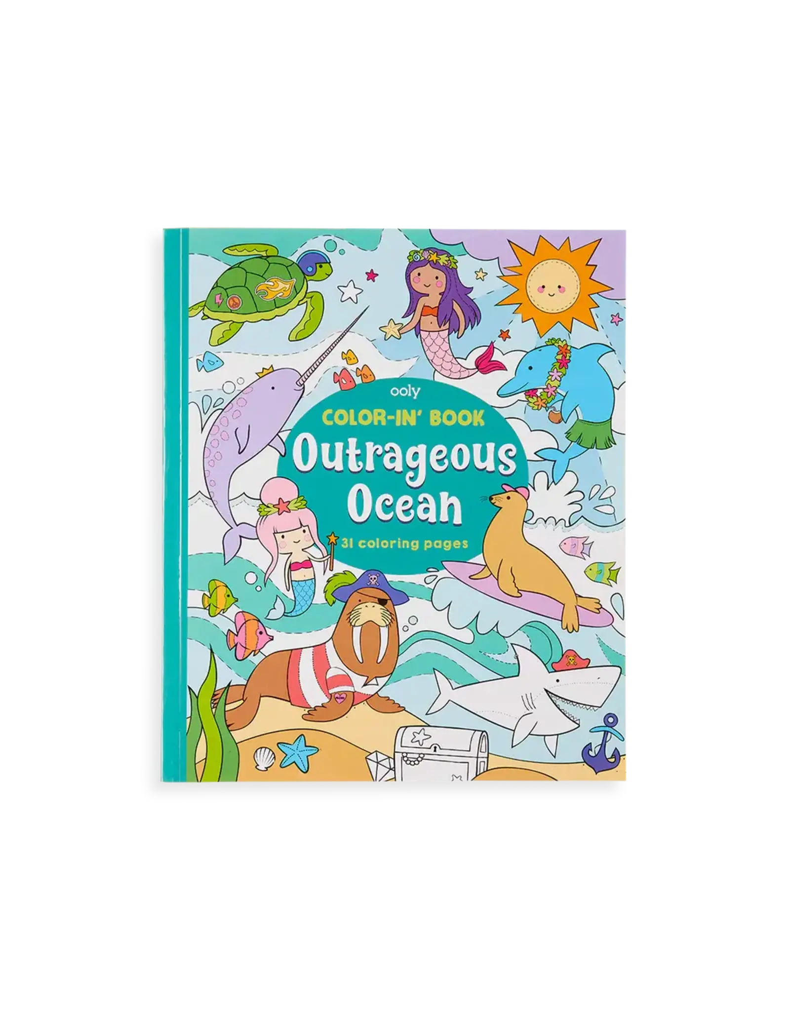 Ooly Color-in Book: Outrageous Ocean
