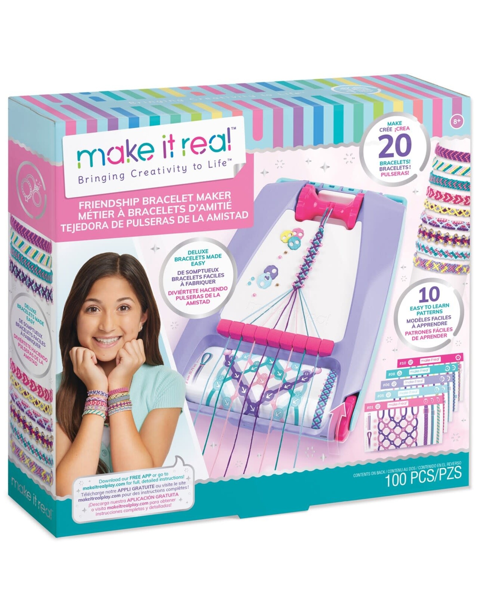 Make It Real Make It Real Friendship Bracelet Maker