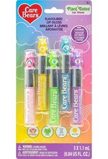Make It Real Care Bear 5 Pack Holographic Lip Gloss with Topper