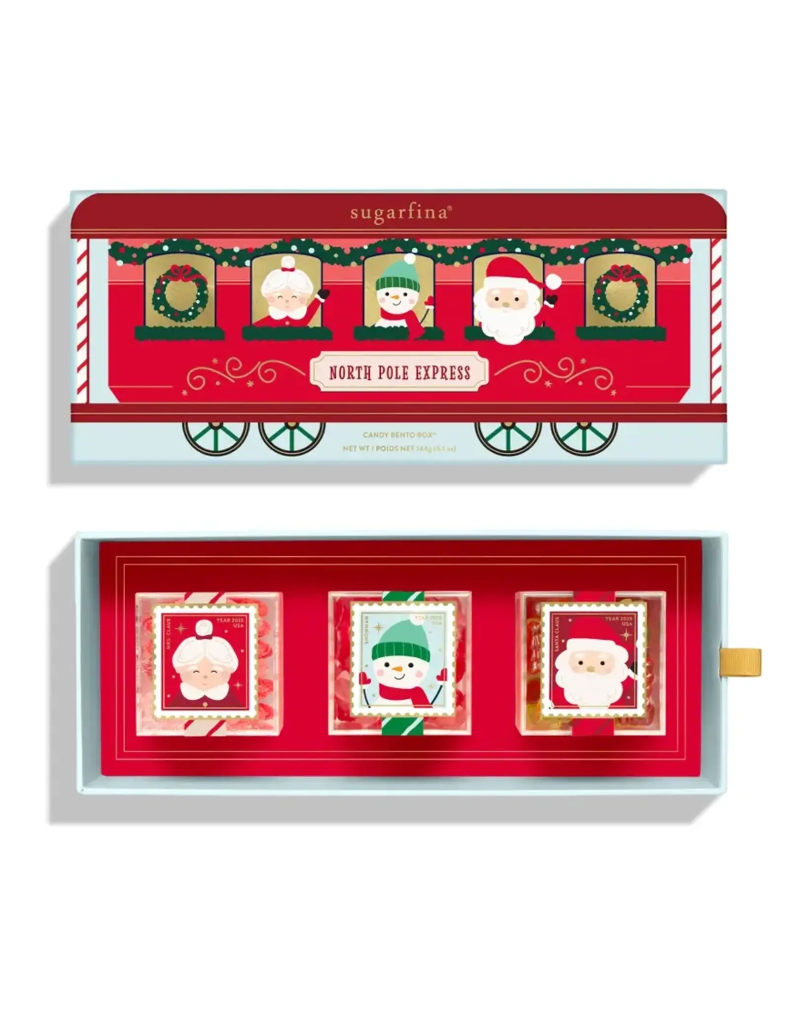 Sugarfina North Pole Express 3pc Bento Box