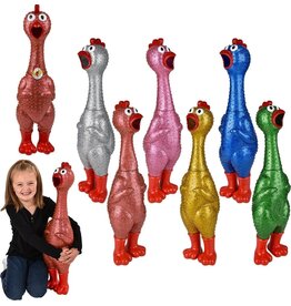 The Toy Network Giant Sparkle Rubber Chicken