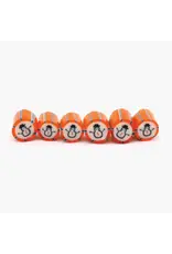 Candylabs Snowman Orange Candy Tube