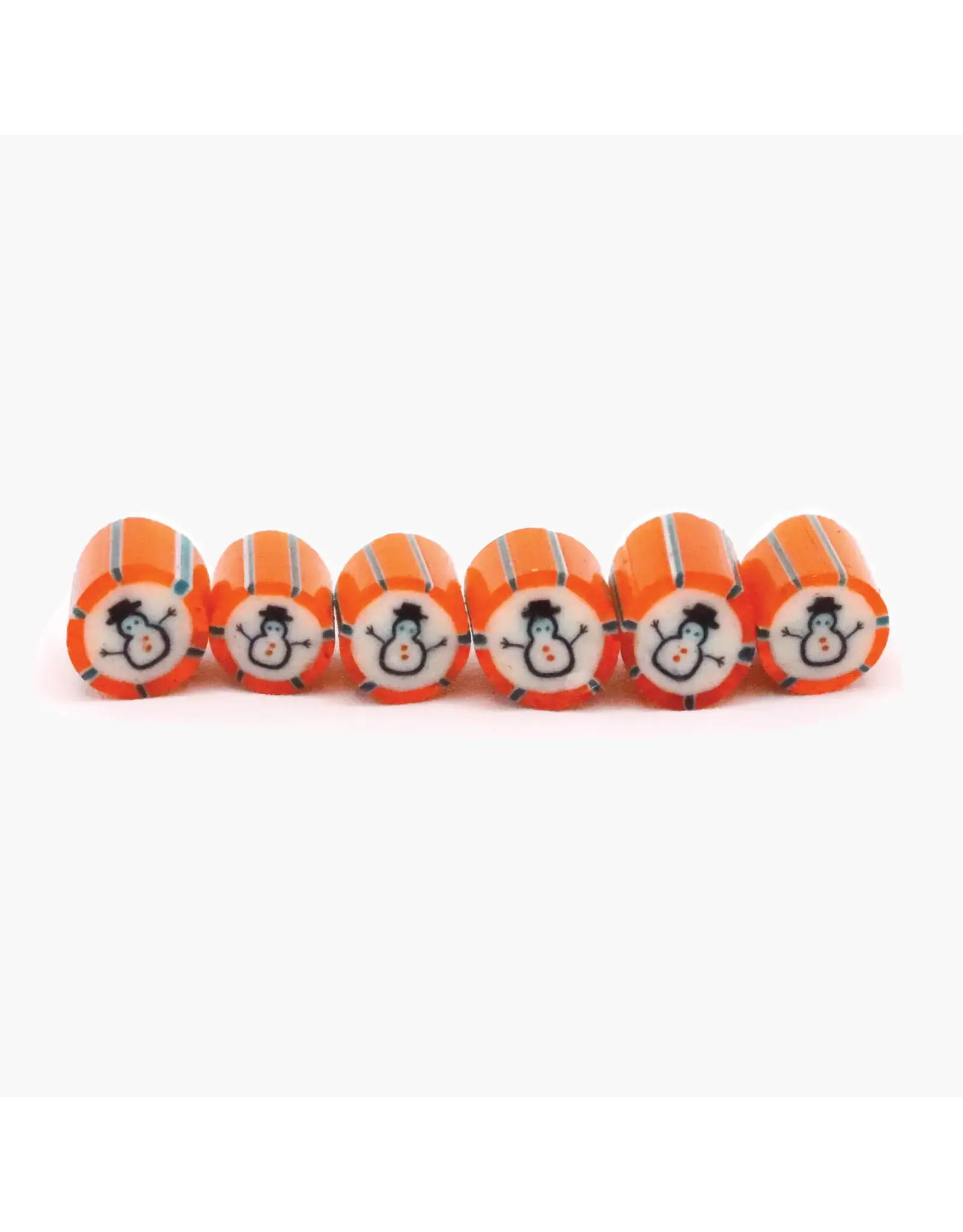 Candylabs Snowman Orange Candy Tube