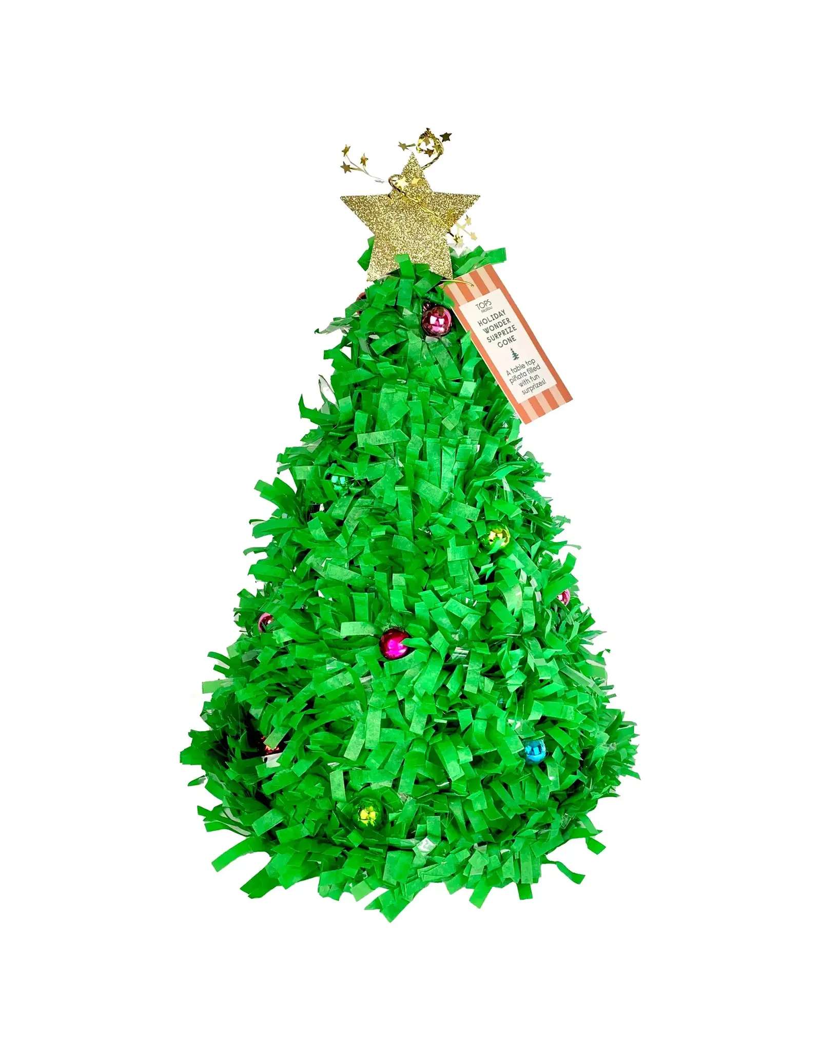 Tops Malibu Holiday Wonder Tree Piñata 13"