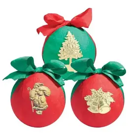 Tops Malibu Deluxe Suprise Ball Vintage Holiday