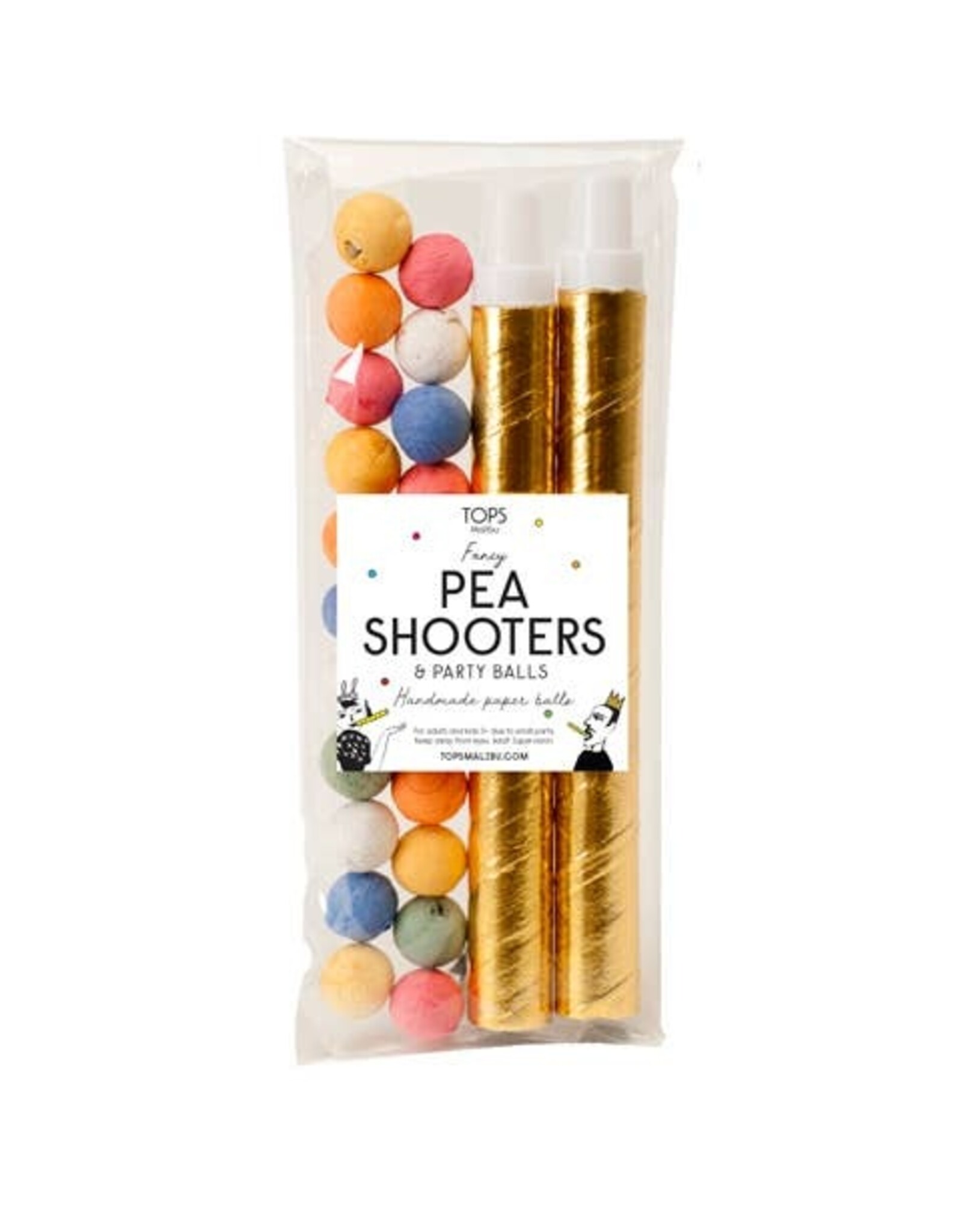 Tops Malibu Fancy Pea Shooters - Set of 2
